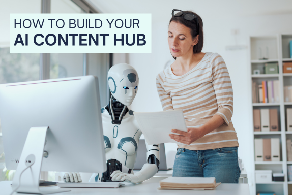 Free downloadable guide to help you build your AI Content Hub using ChatGPT — includes step-by-step setup, examples, and editable spreadsheet.